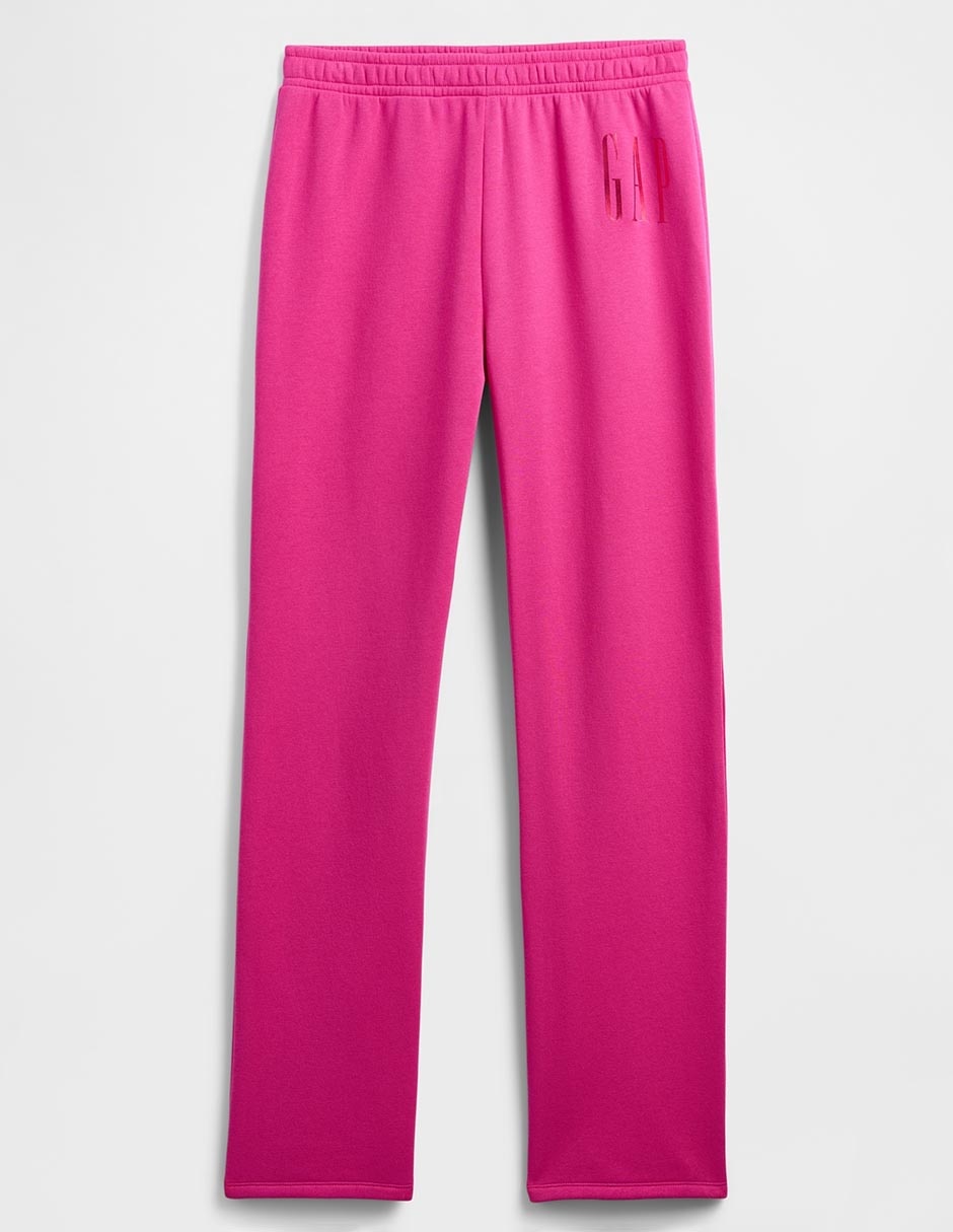 Pants regular con elástico para mujer 5
