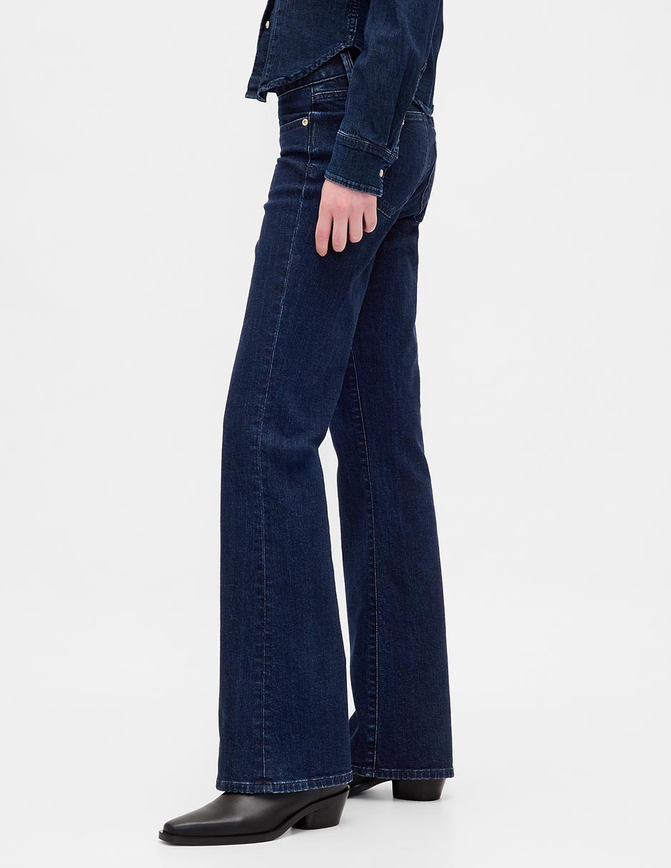 Jeans boot corte cadera para mujer 3