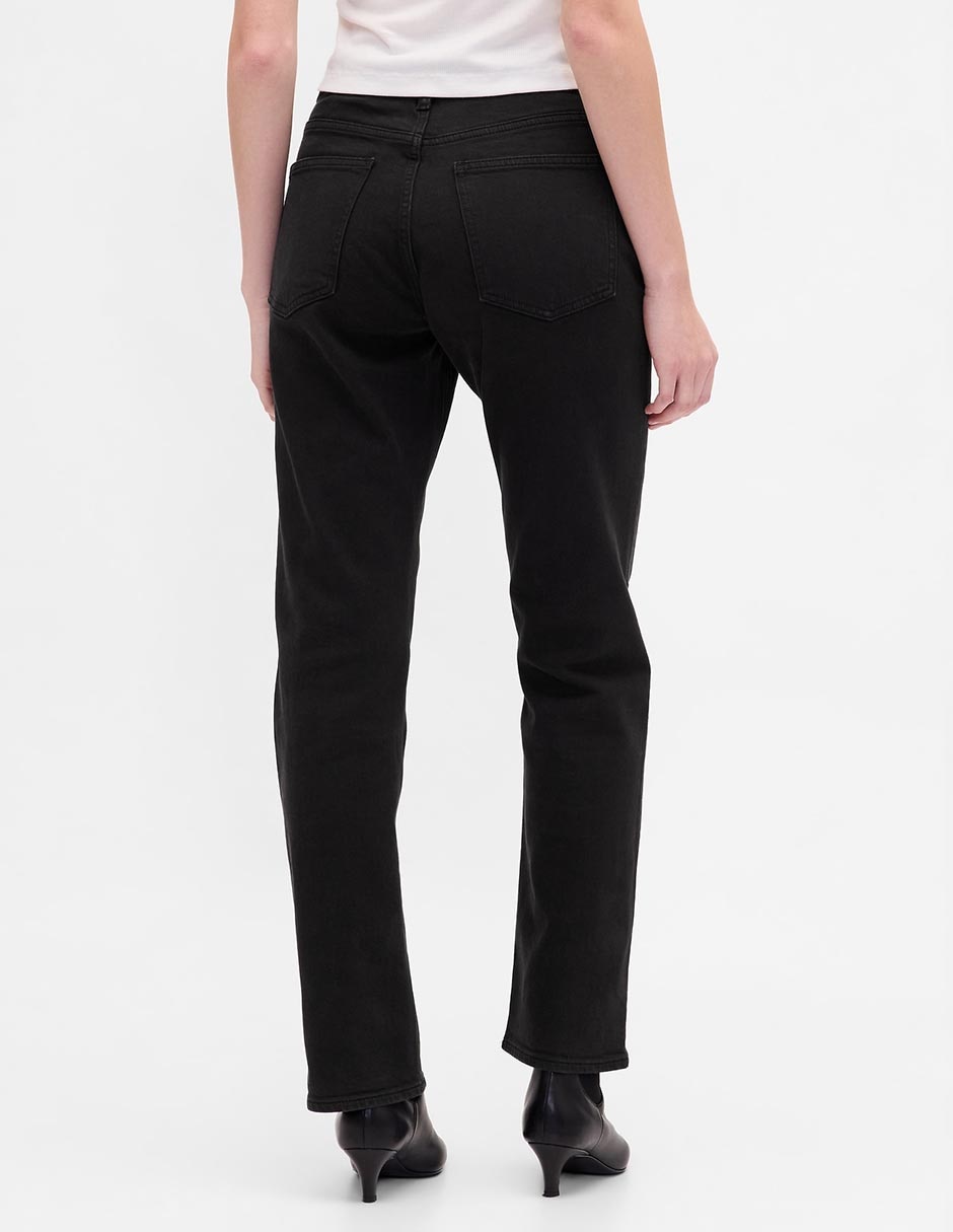 Jeans straight para mujer 4