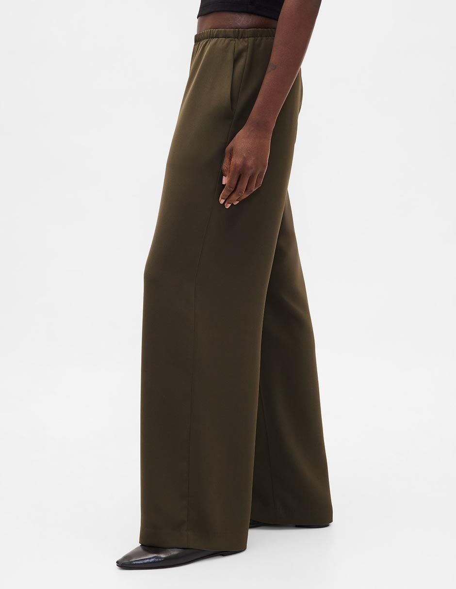 Pantalón relaxed wide leg para mujer 3