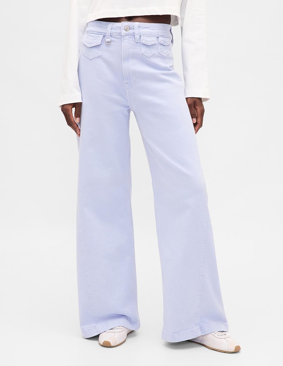 Jeans straight para mujer 2