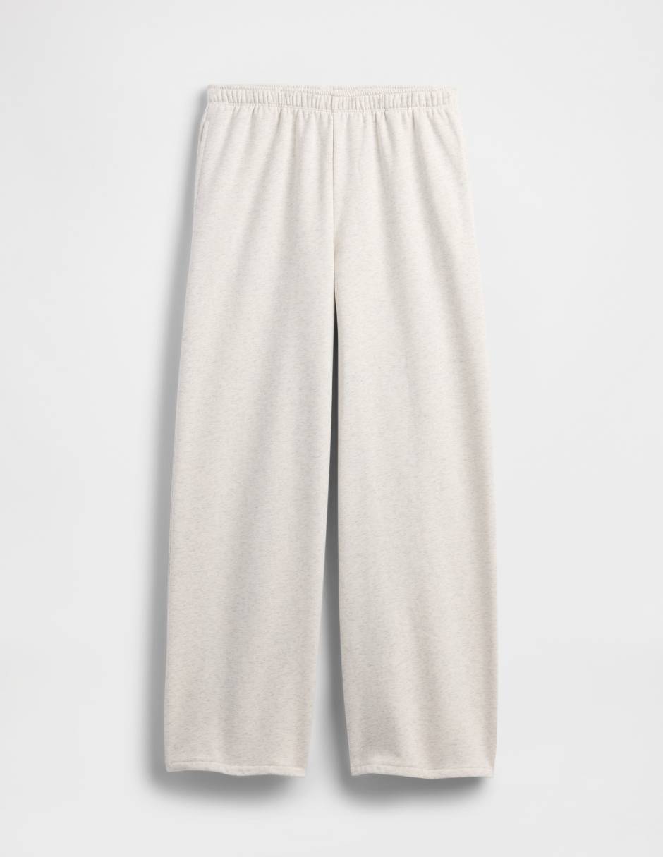 Pants amplio con elástico para mujer