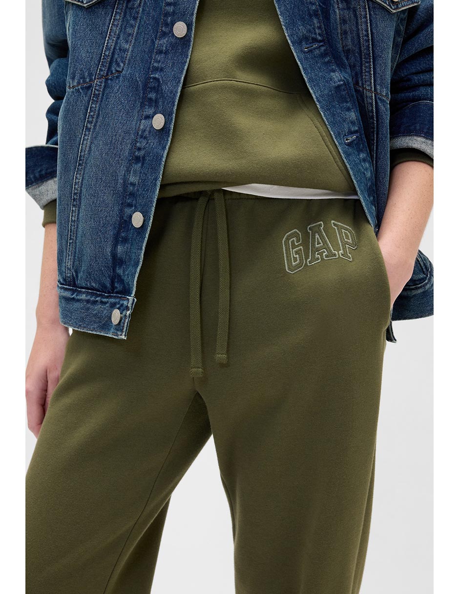 Pants regular con jareta para mujer 4