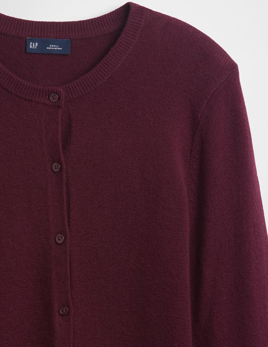 Suéter cuello redondo para mujer