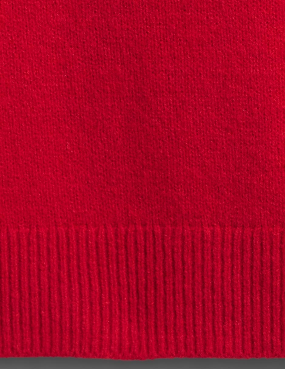 Suéter cuello redondo para mujer