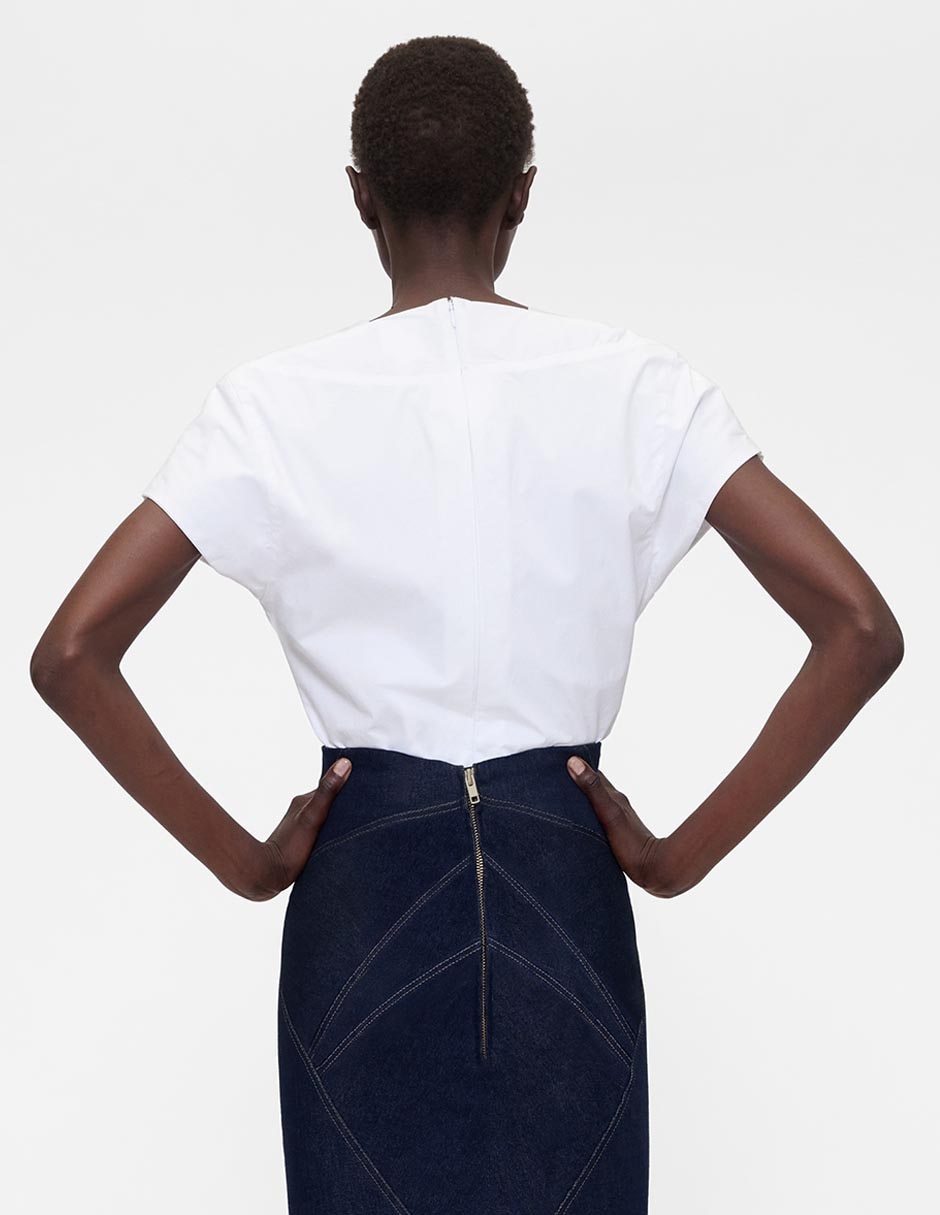 Blusa manga corta para mujer 2