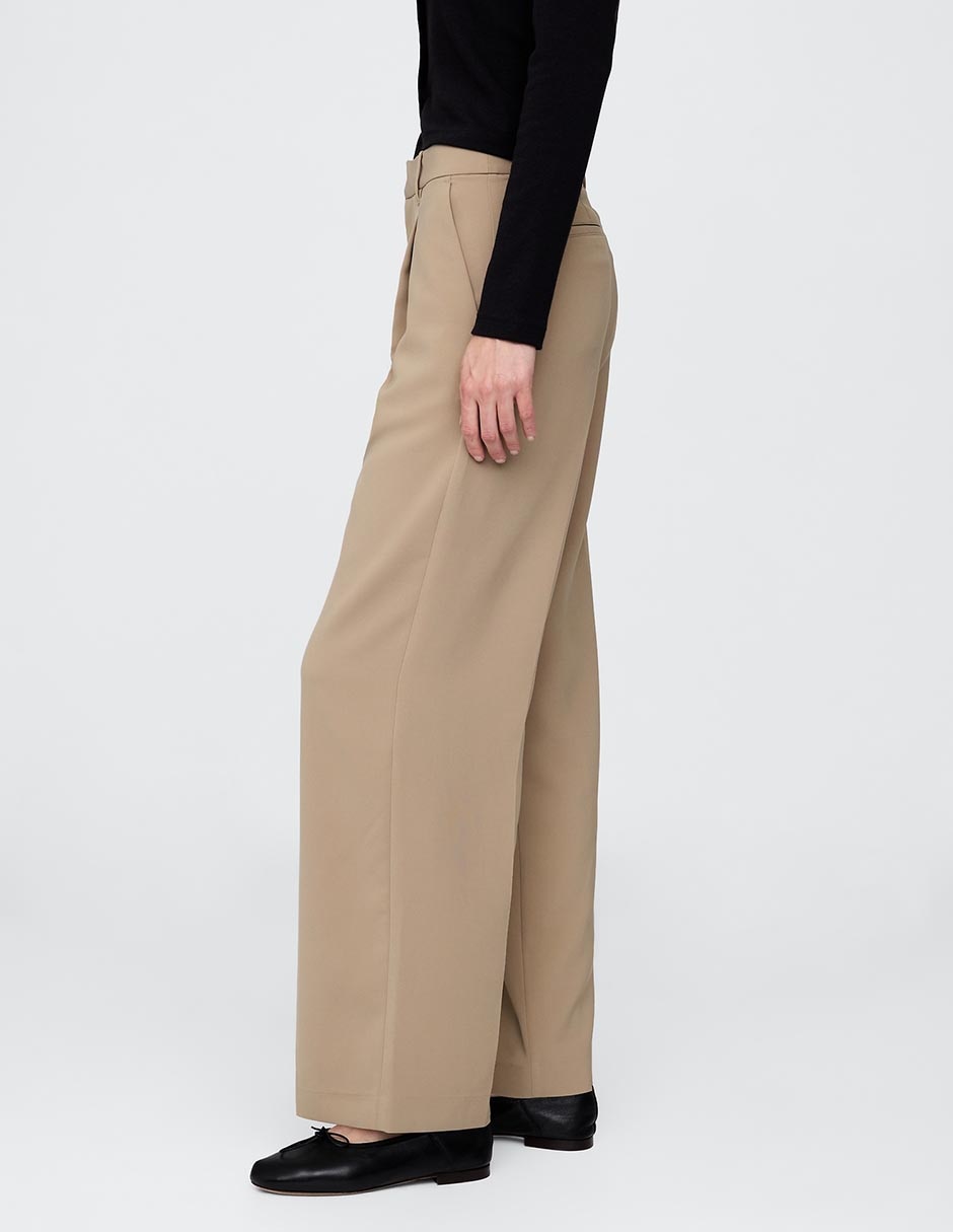 Pantalón de vestir straight para mujer 4