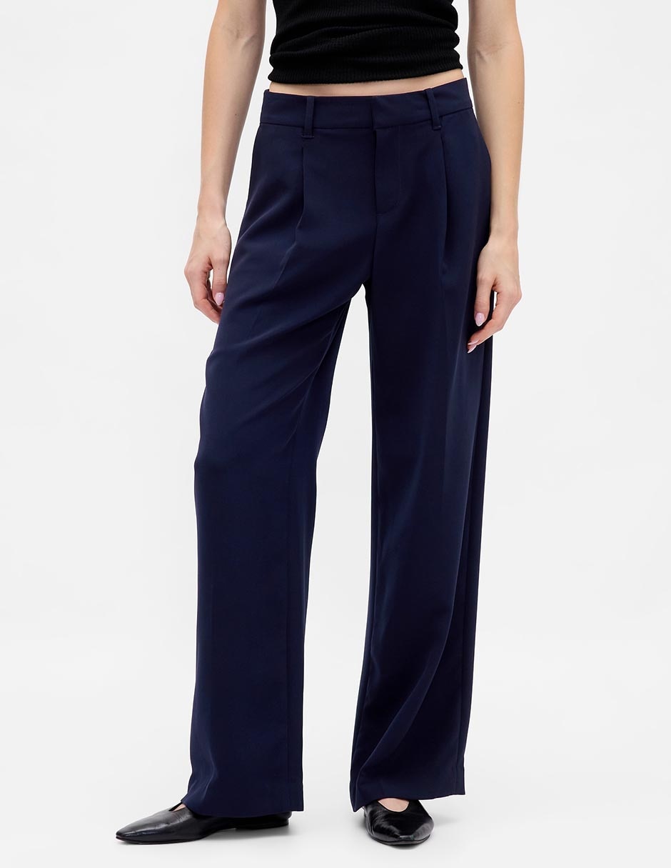 Pantalón de vestir straight para mujer