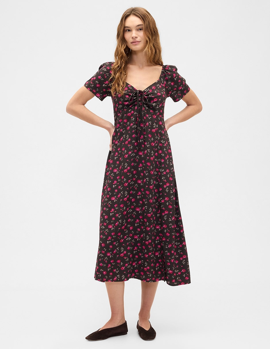 Vestido midi casual para mujer Vestido midi casual para mujer