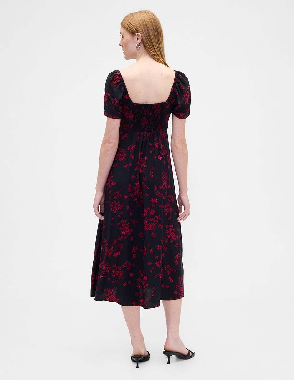 VESTIDO GAP 837022 ALGODÓN, XCH, NEGRO
