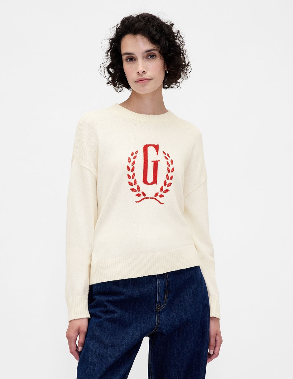 Suéter cuello redondo para mujer Suéter cuello redondo para mujer