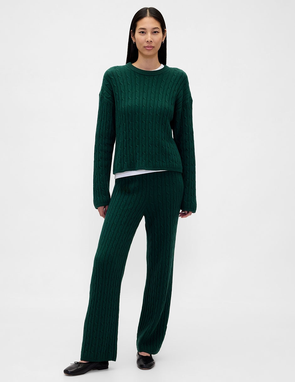 Pantalón acampanado amplio para mujer Pantalón acampanado amplio para mujer