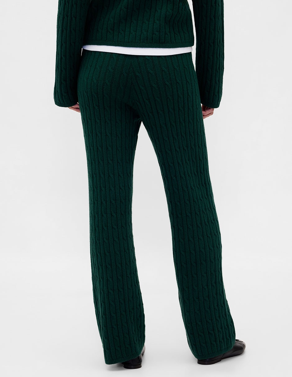 Pantalón acampanado amplio para mujer 2