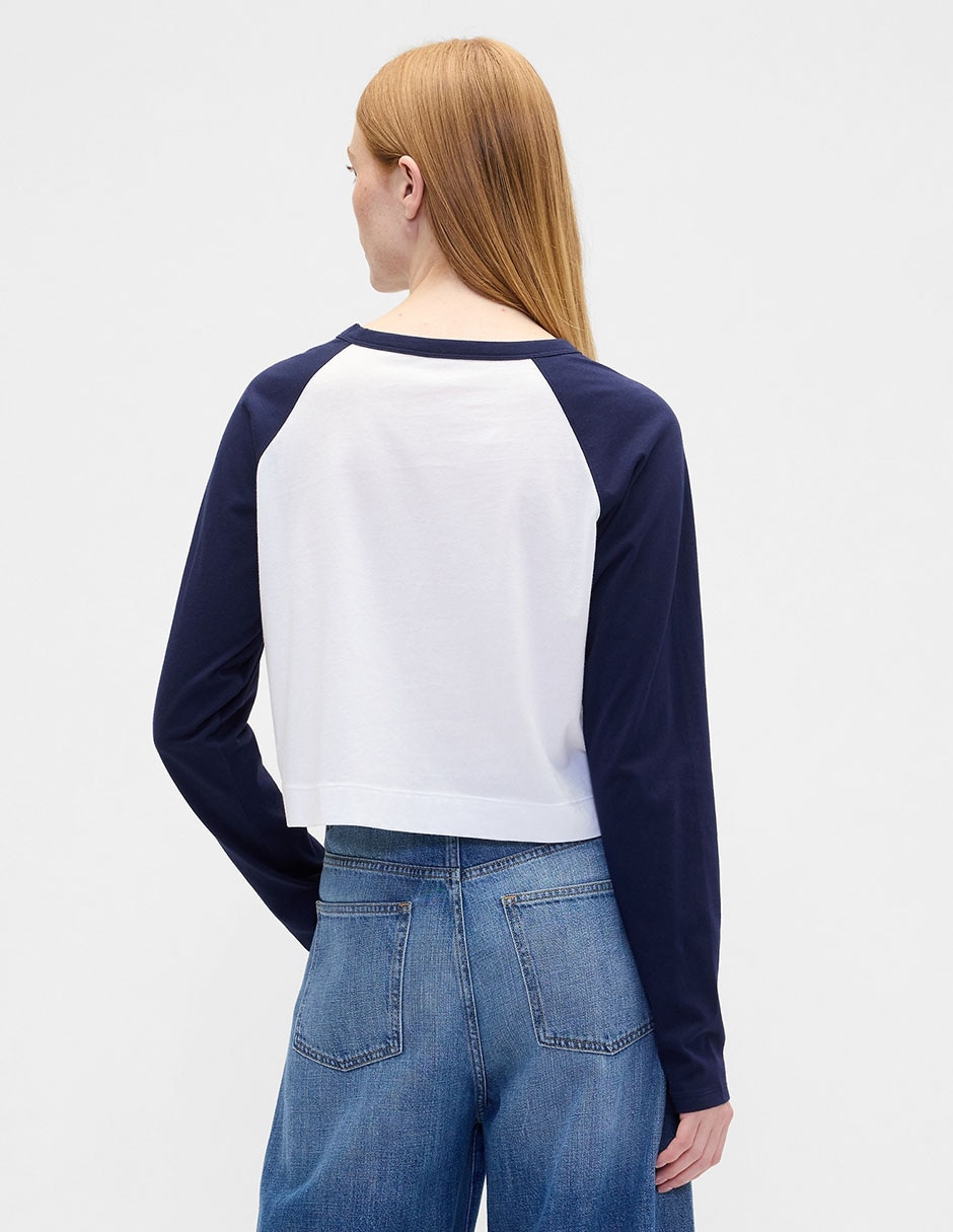 PLAYERA GAP 846969 L, XCH, AZUL MARINO