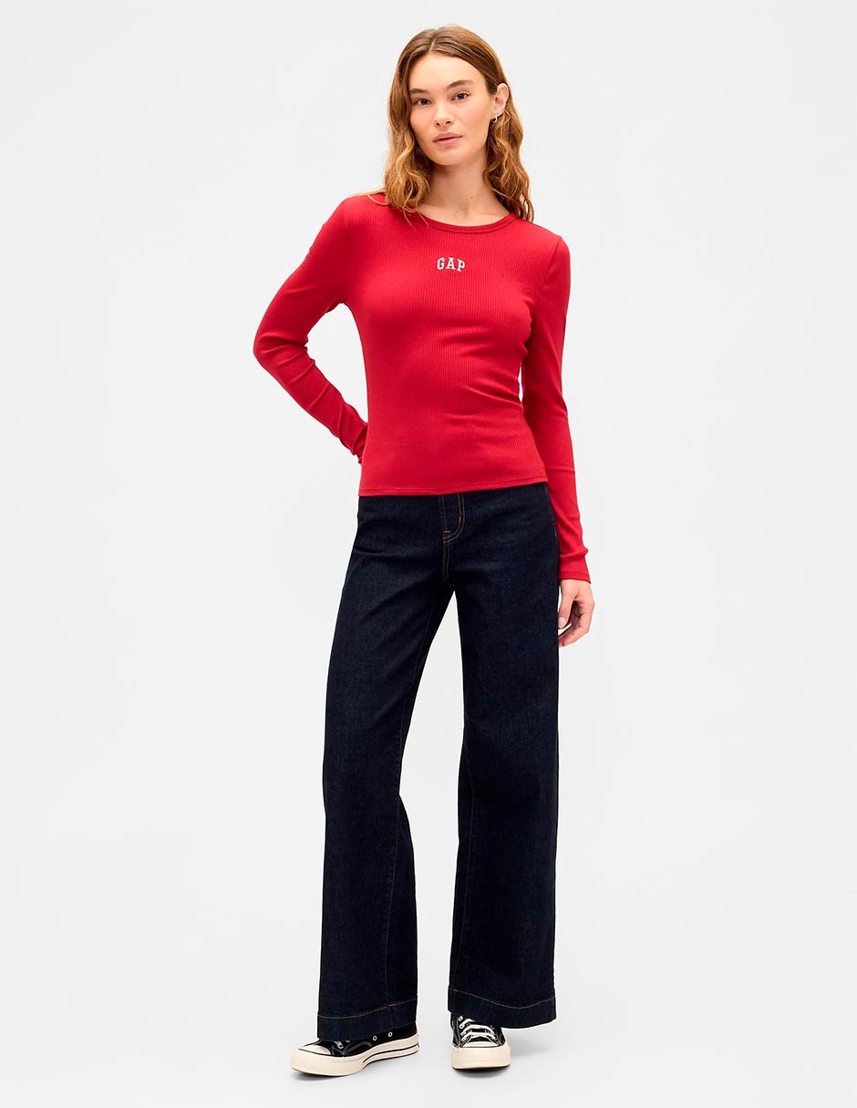 PLAYERA GAP 805668 LOGO REGUL, XCH, ROJO
