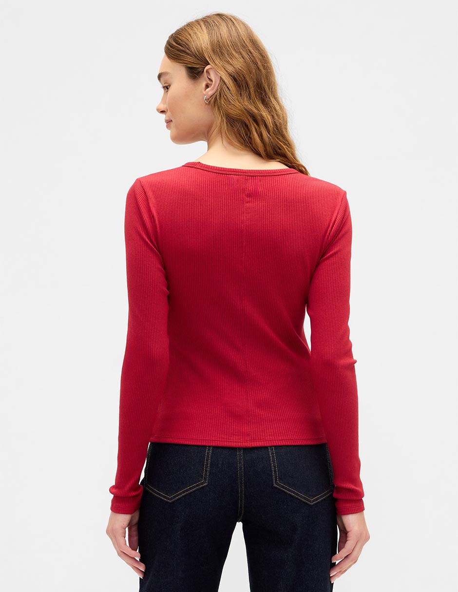 PLAYERA GAP 805668 LOGO REGUL, XCH, ROJO