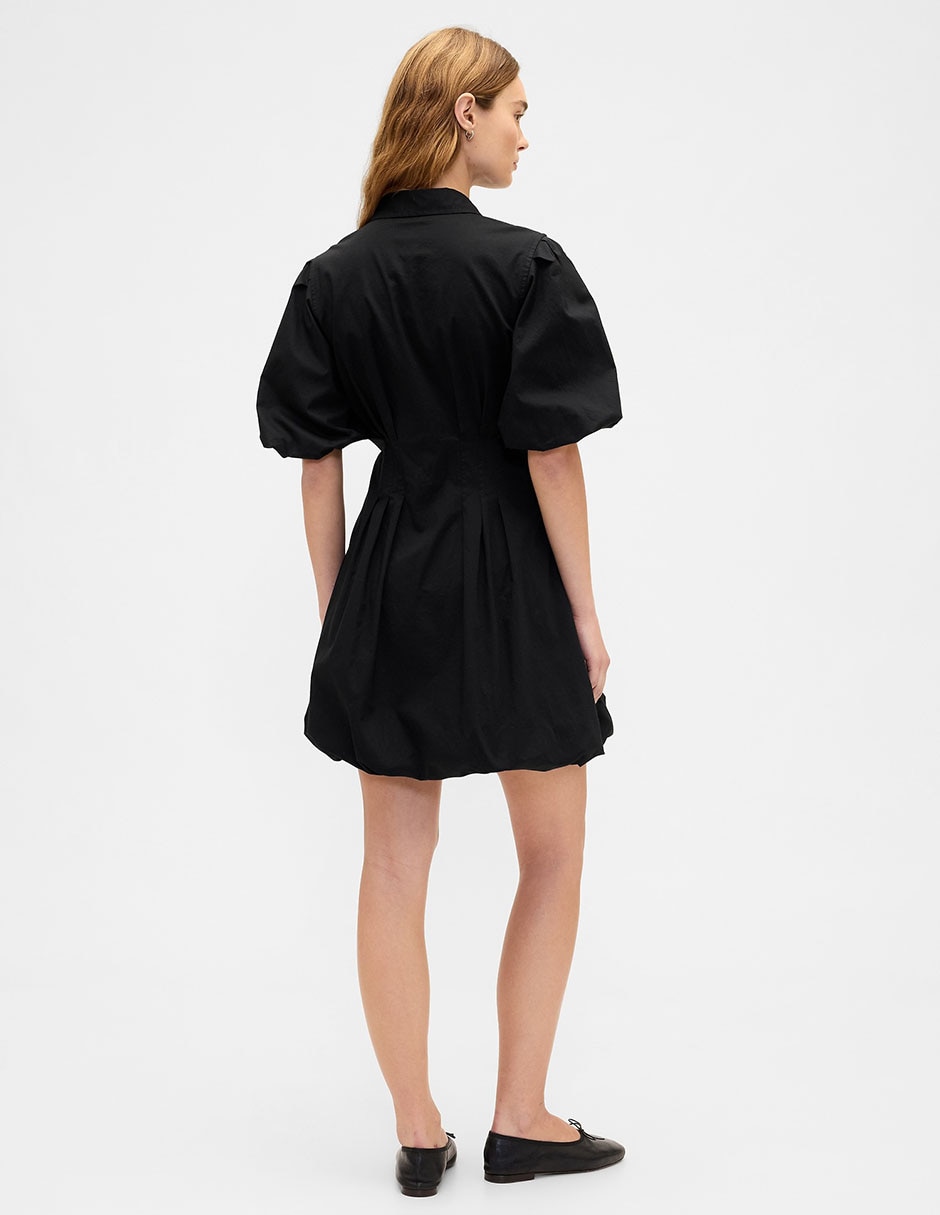 VESTIDO GAP 833911 ALGODÓN, XG, NEGRO