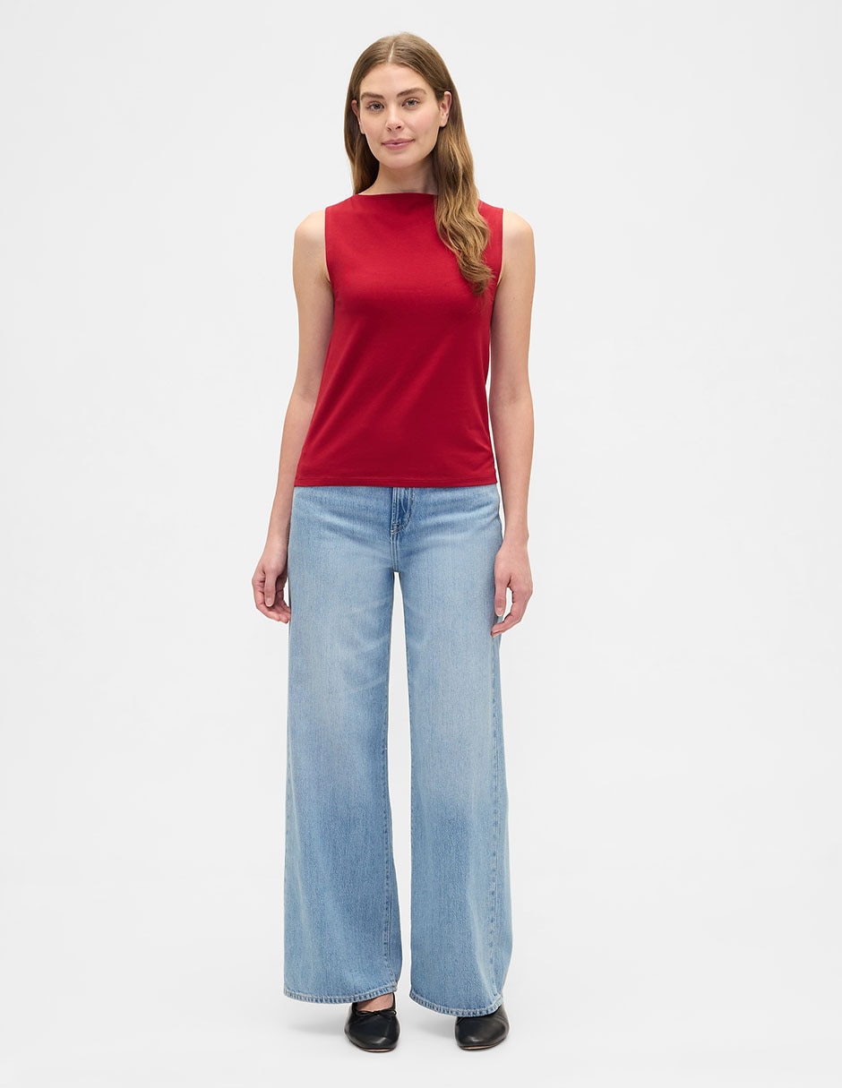 Playera Gap cuello redondo para mujer