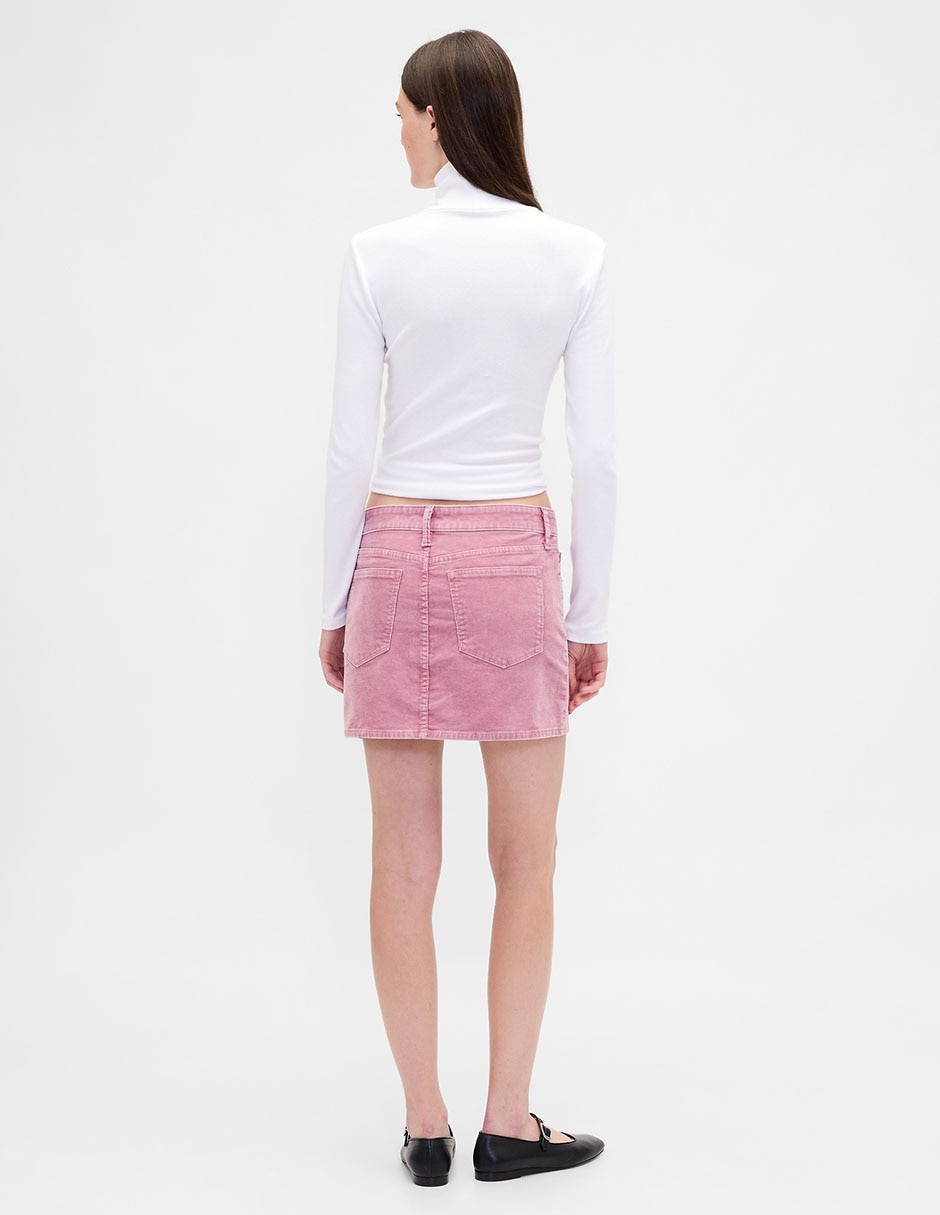 Falda mini a la cadera 2