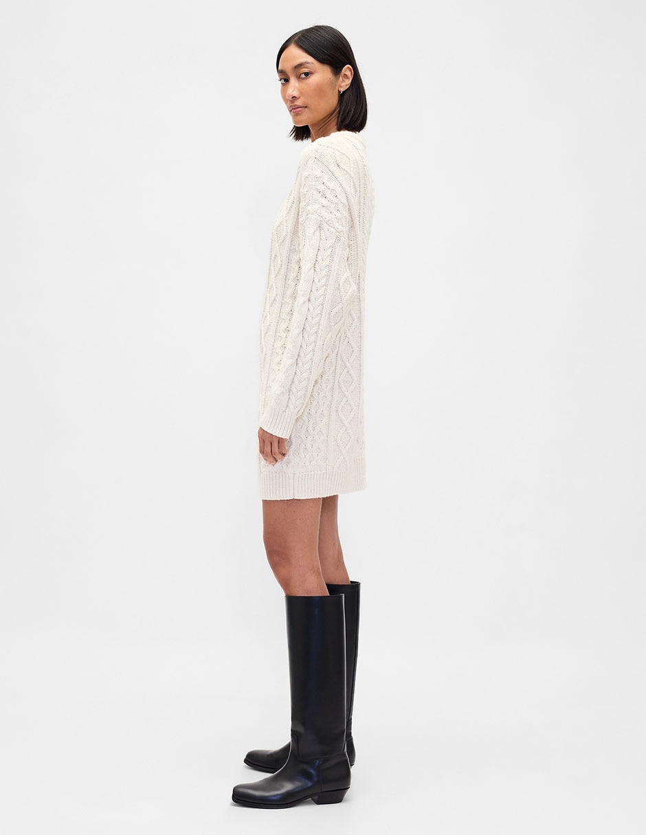 VESTIDO GAP 843281 ALGODÓN R, G, BEIGE
