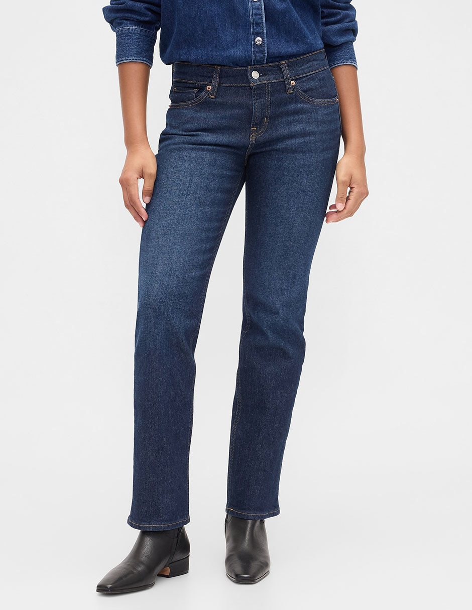 Jeans straight para mujer