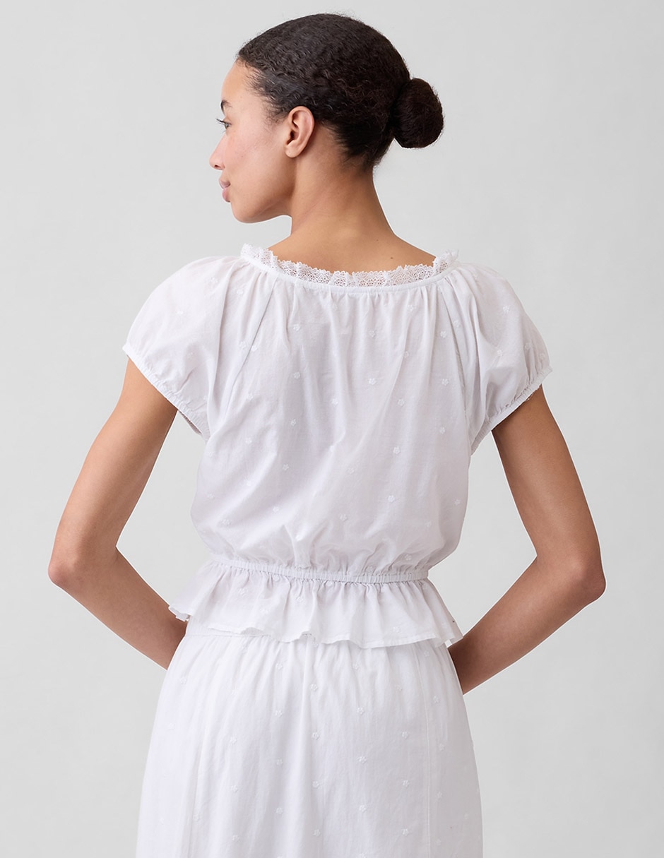 Blusa manga corta para mujer 2