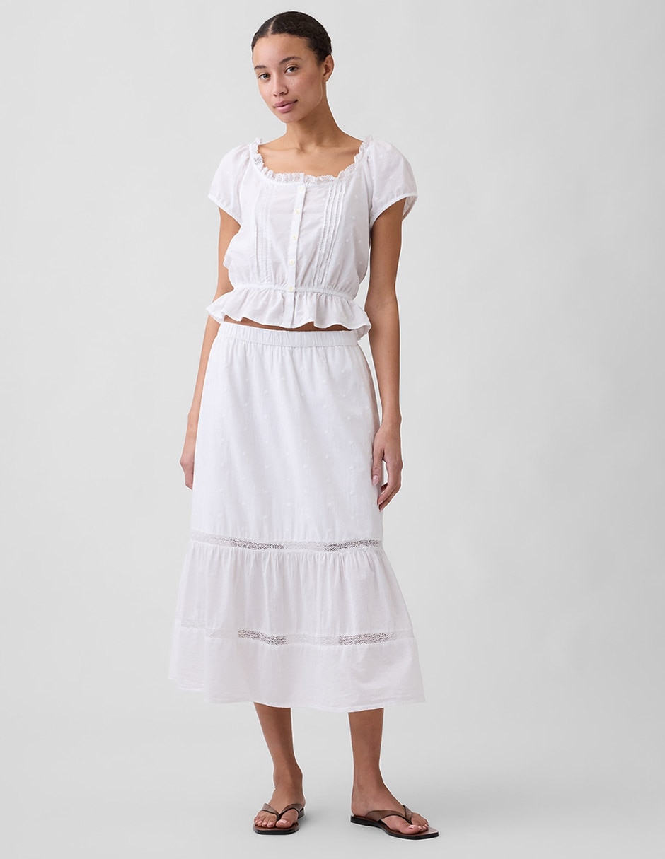 Blusa manga corta para mujer 3