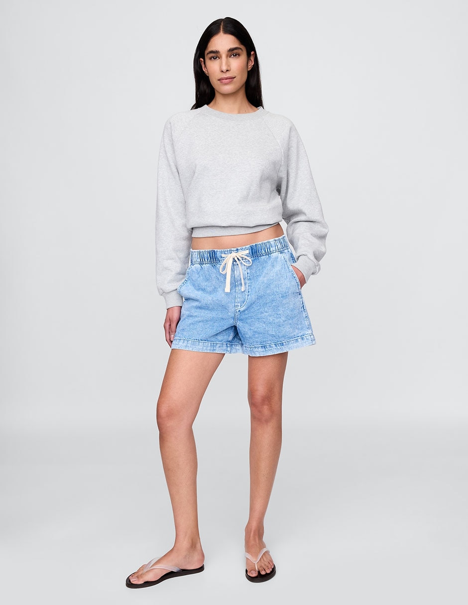 Short de mezclilla para mujer