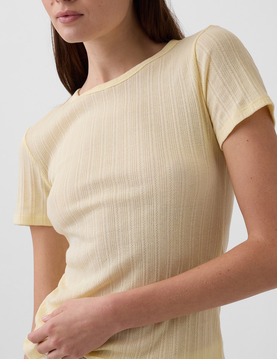 PLAYERA GAP 822837 LIS, 2XCH, AMARILLO