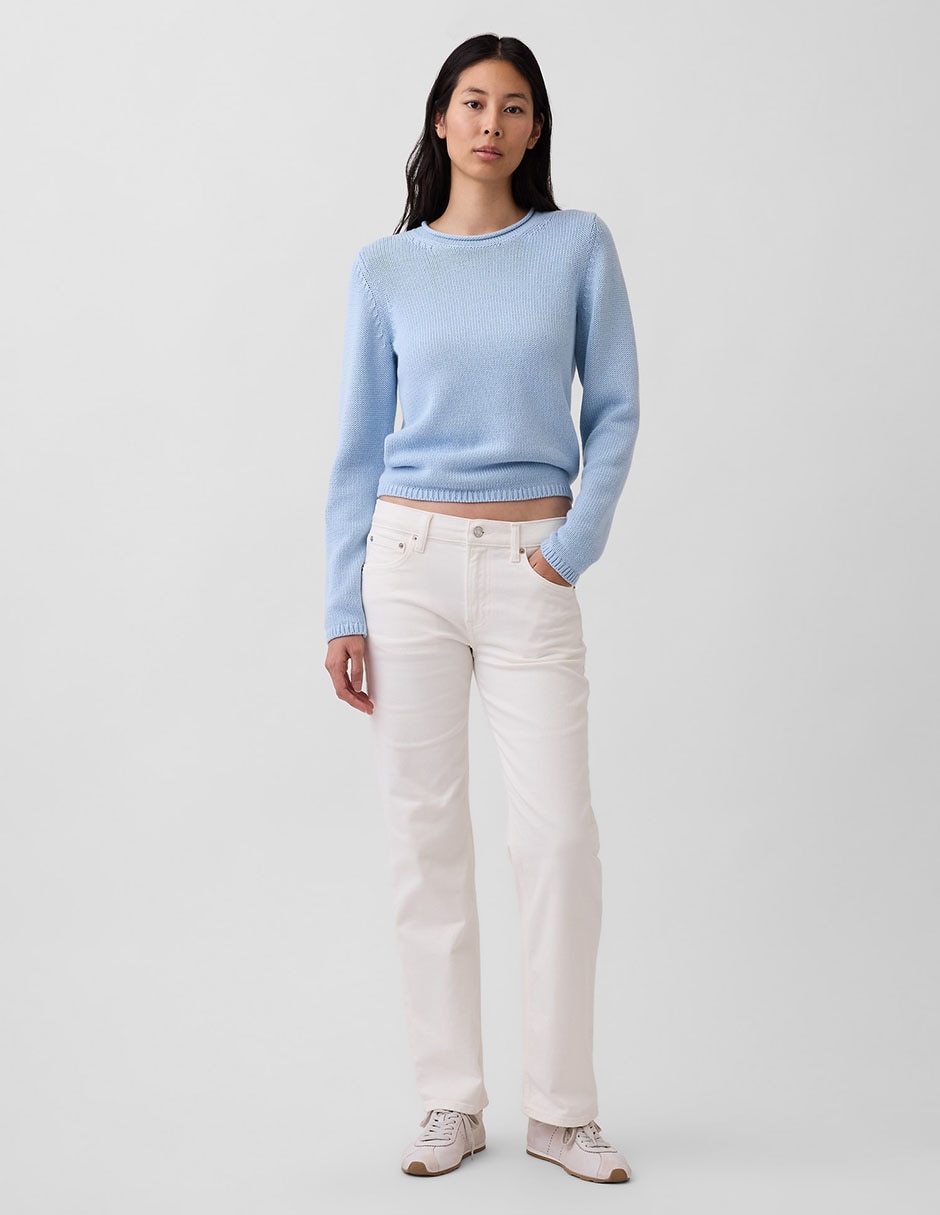 Jeans straight para mujer