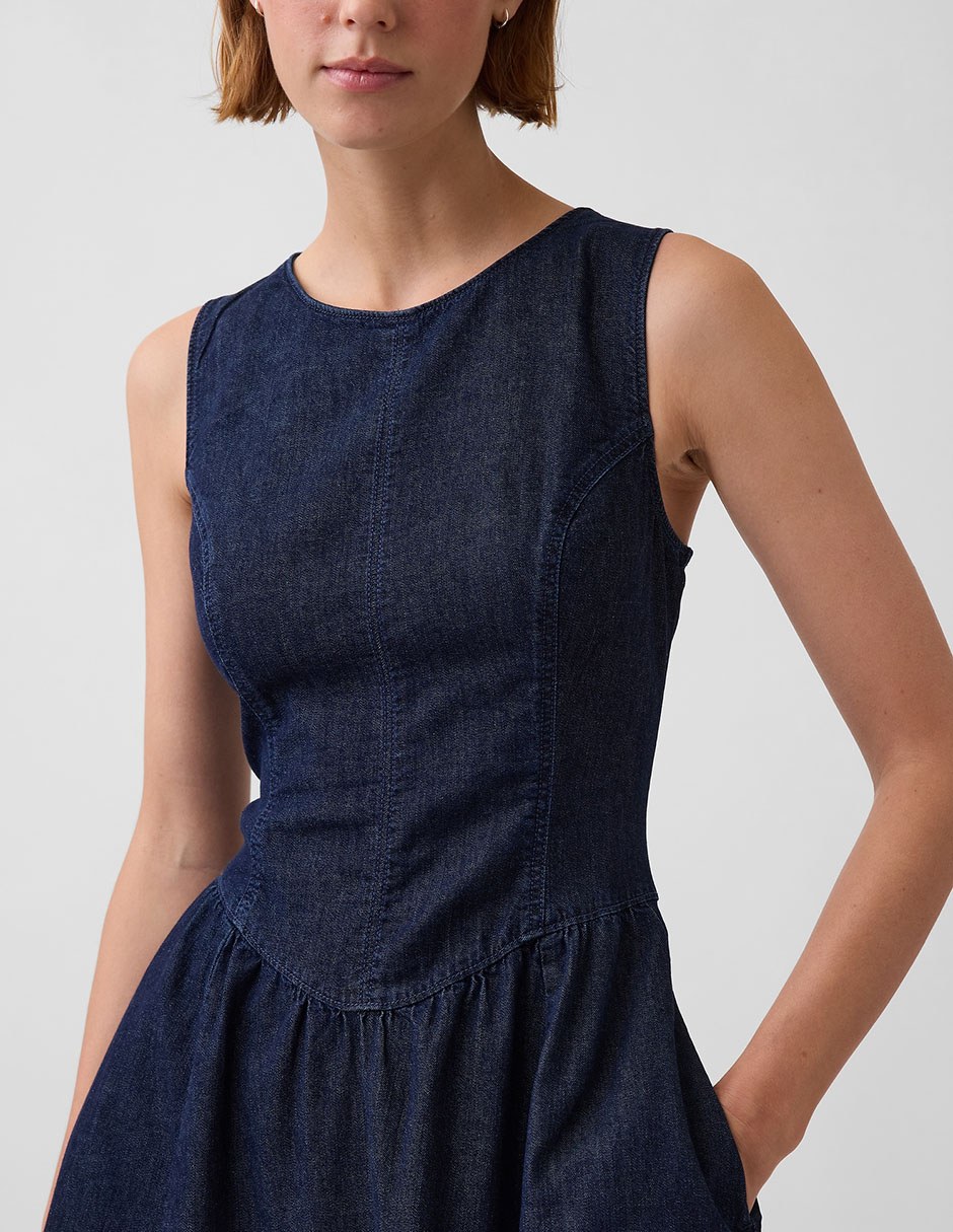 Vestido midi casual para mujer 4
