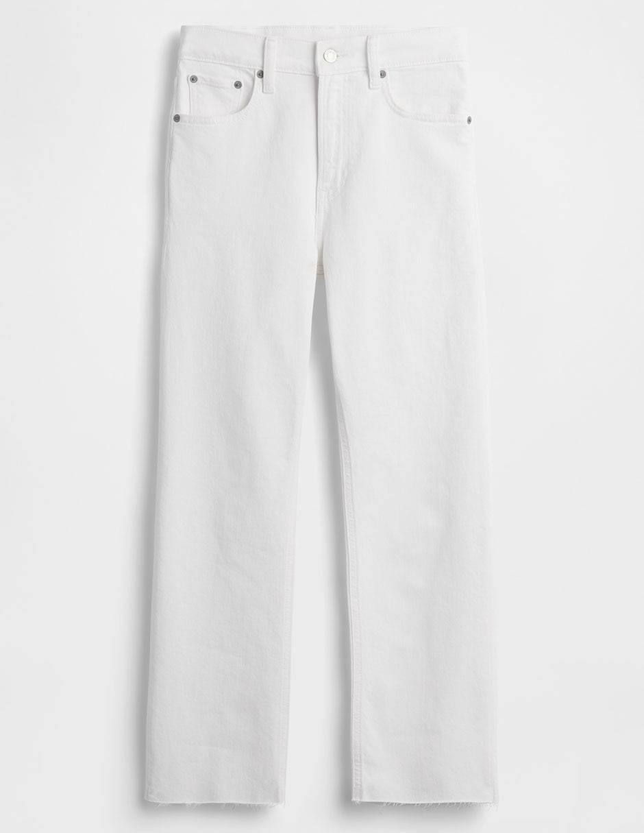 Jeans slim a la cintura para mujer 5