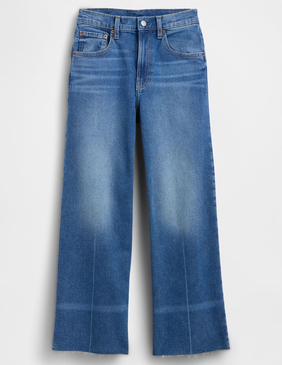 Jeans campana cintura baja para mujer 5