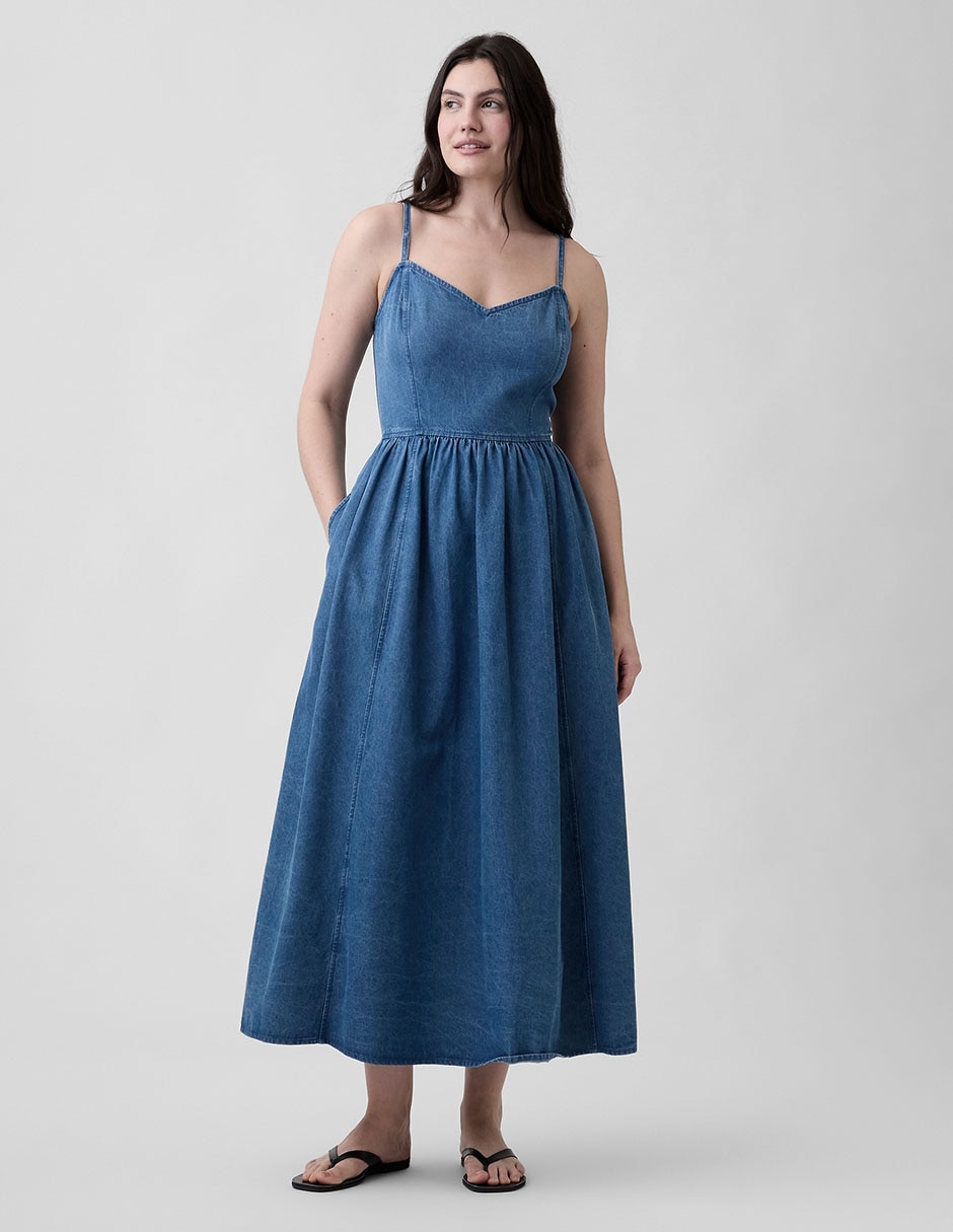 Vestido crop casual para mujer