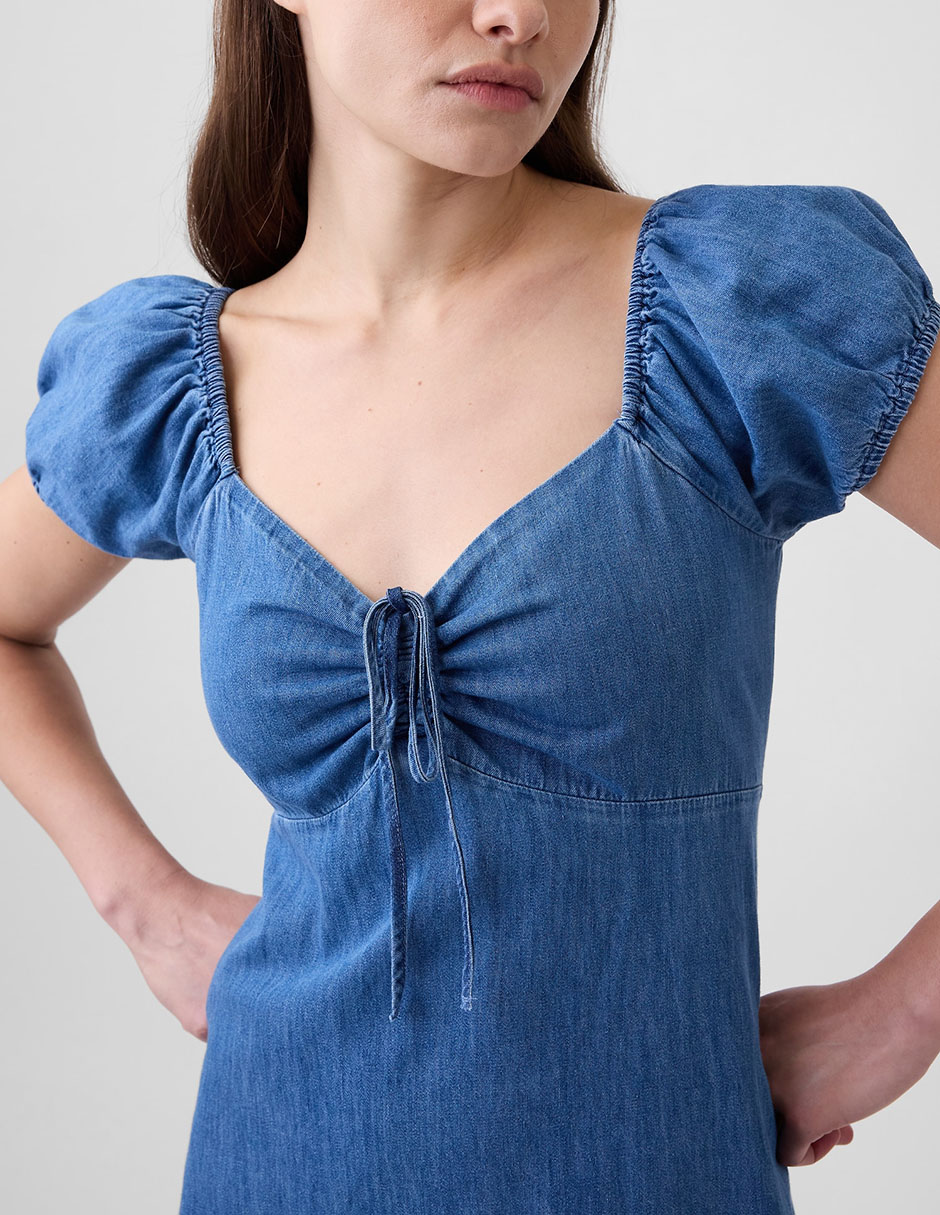 VESTIDO GAP 870780 RA, XCH, AZUL MEDIO