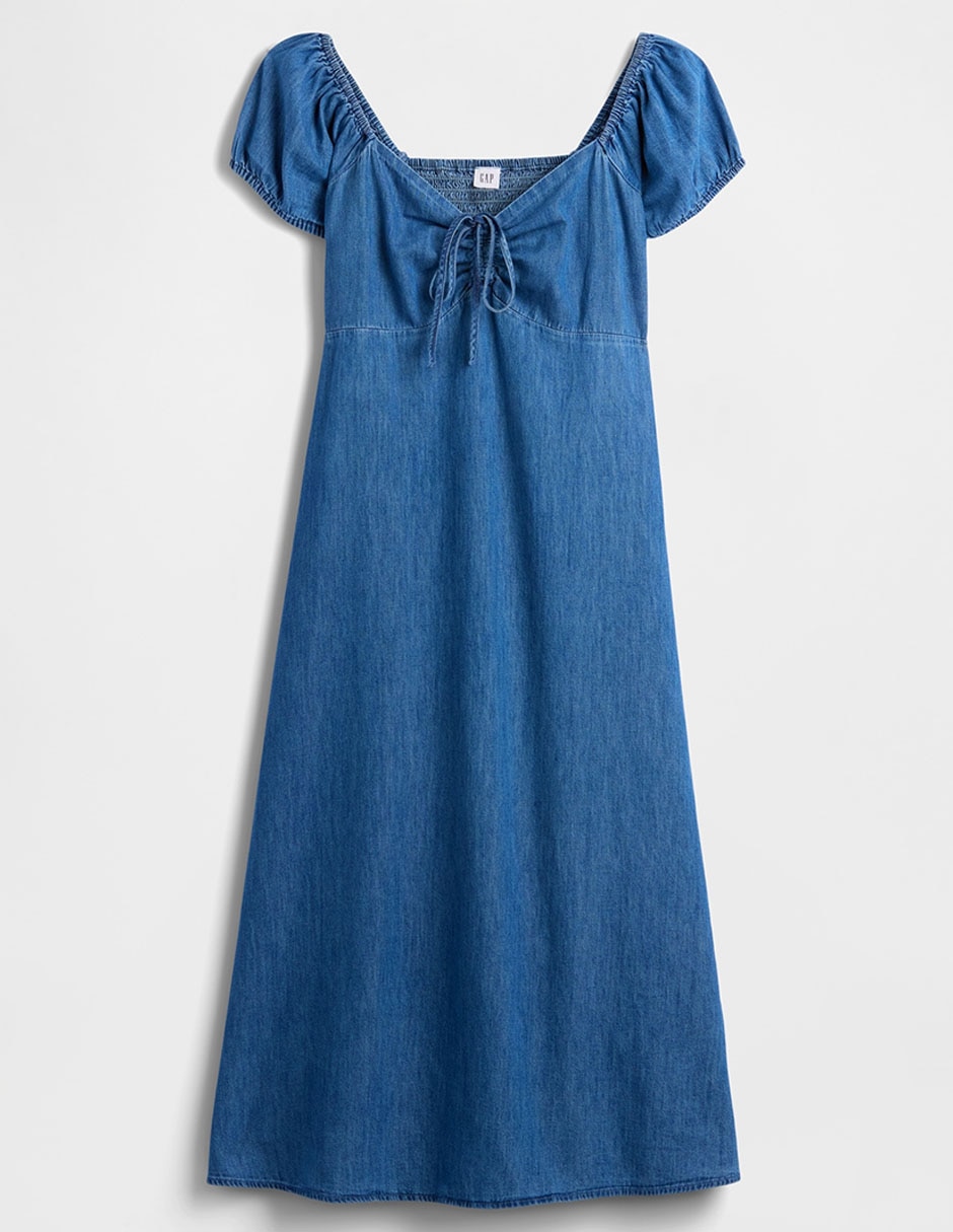 VESTIDO GAP 870780 RA, XCH, AZUL MEDIO