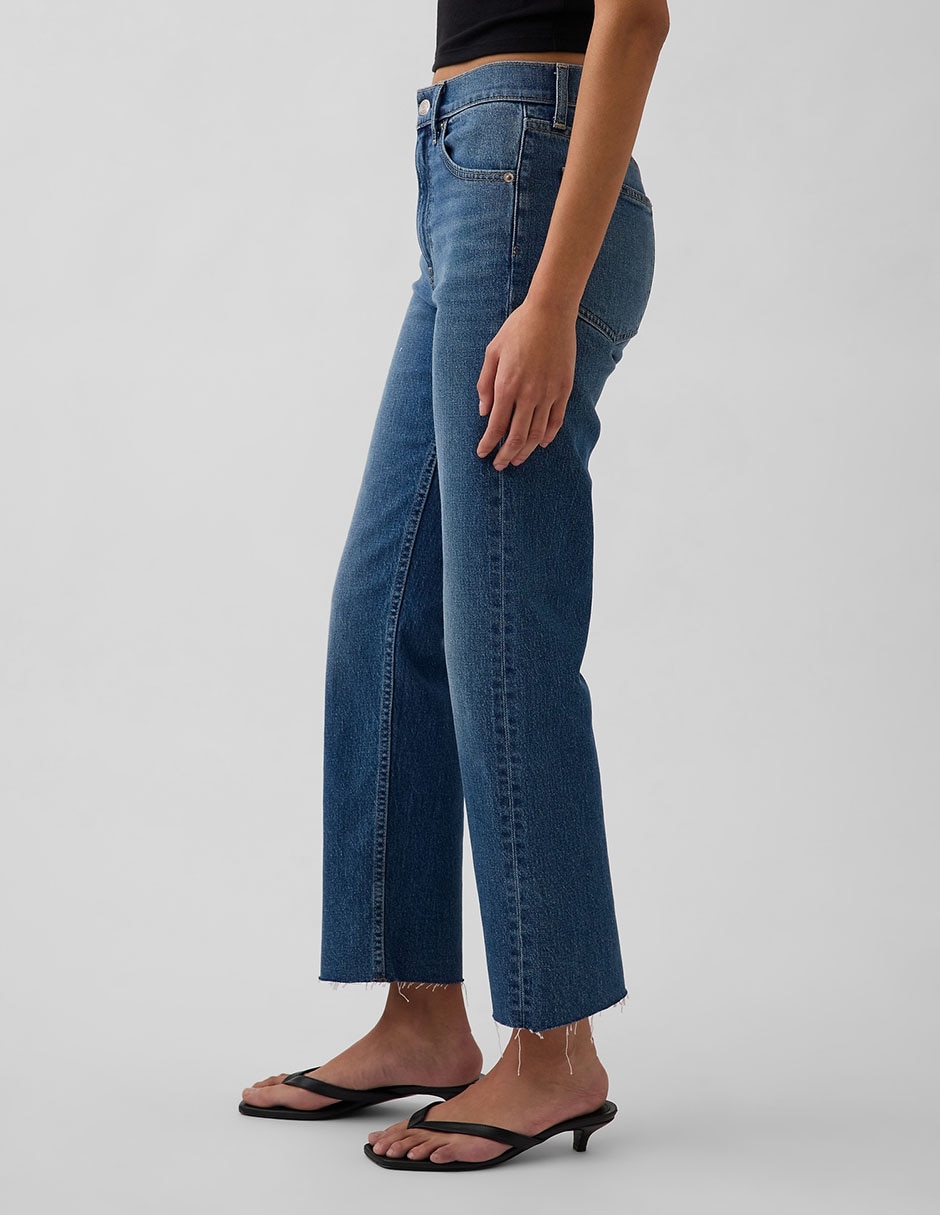 Jeans capri straight para miujer 2