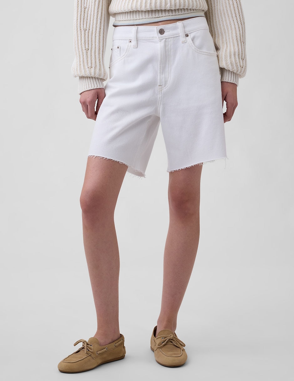 Bermuda de mezclilla para mujer 2
