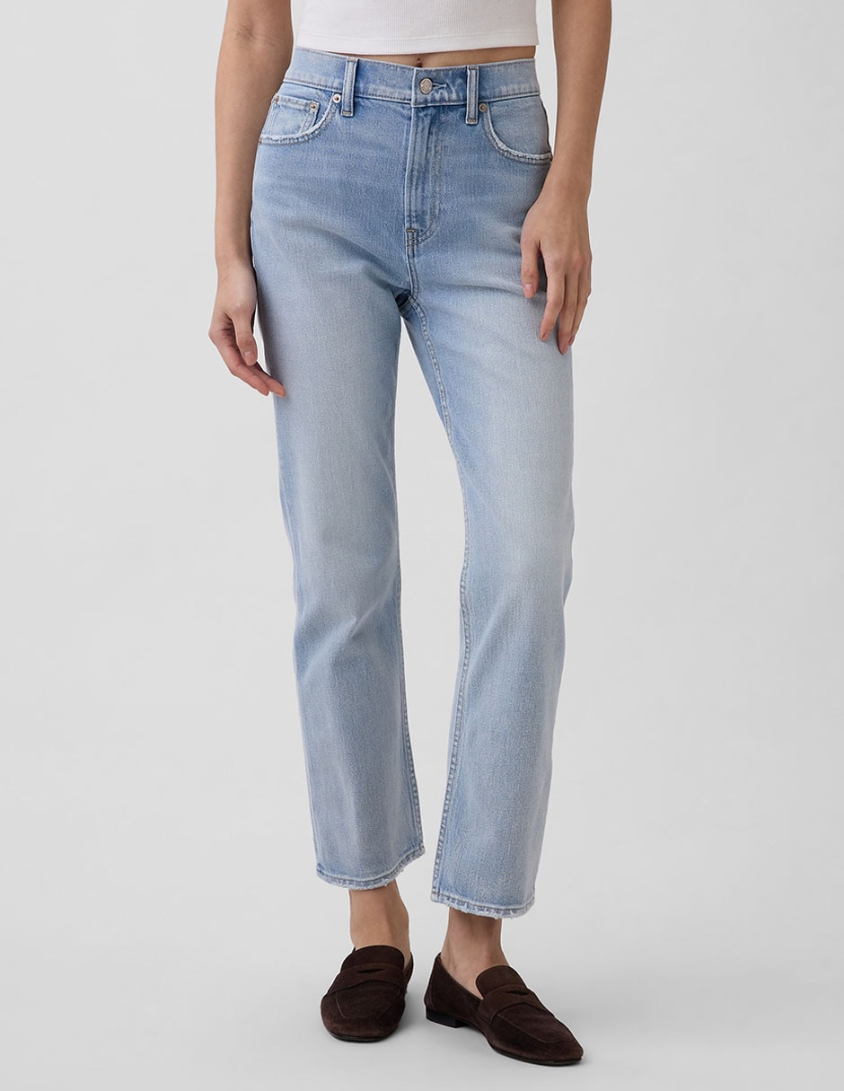 Jeans straight para mujer