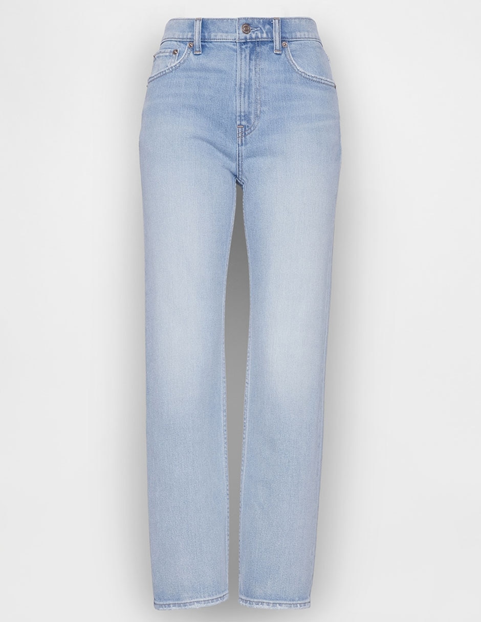 Jeans straight para mujer 5