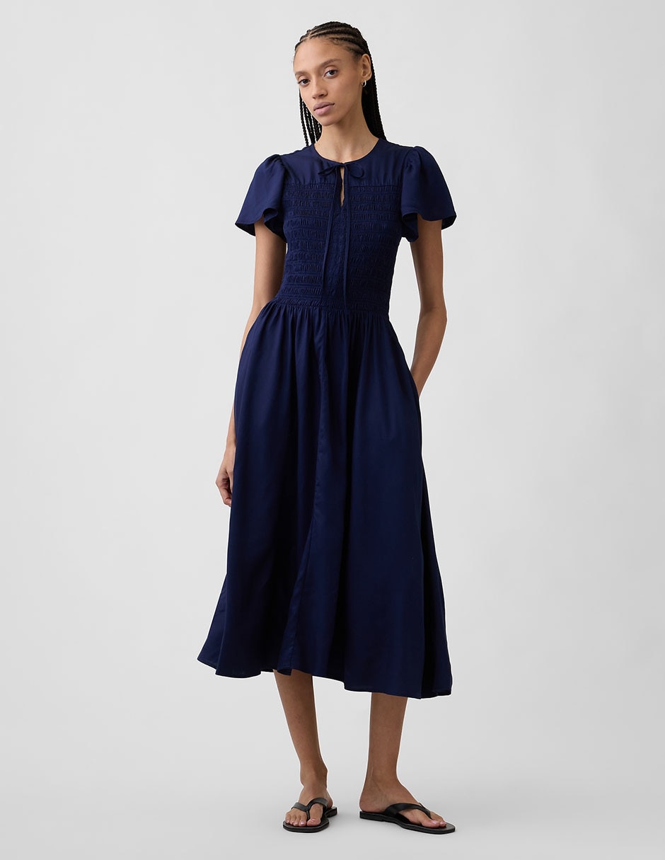 Vestido midi casual para mujer