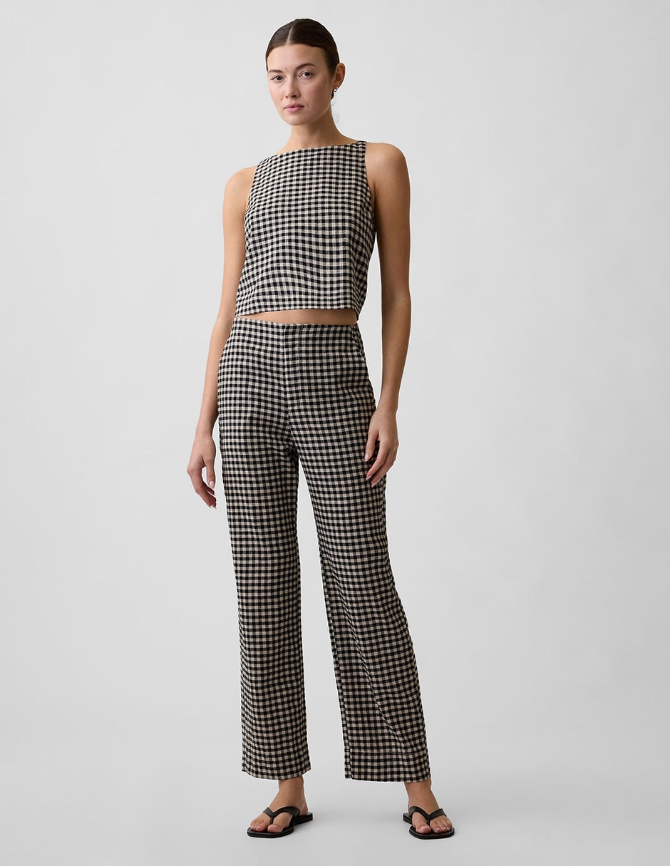 Pantalón Relaxed Flare Para Mujer