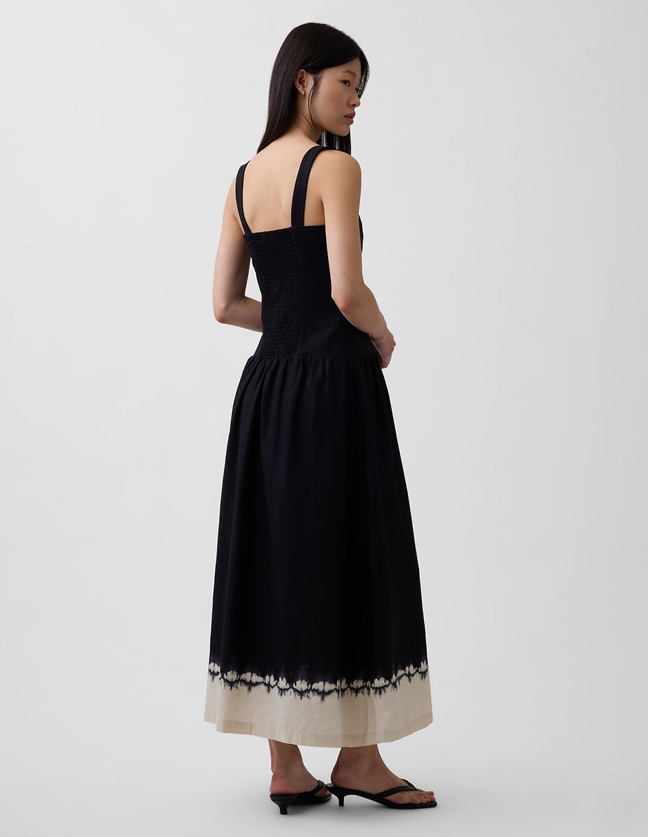 Vestido largo de fiesta escote v 2