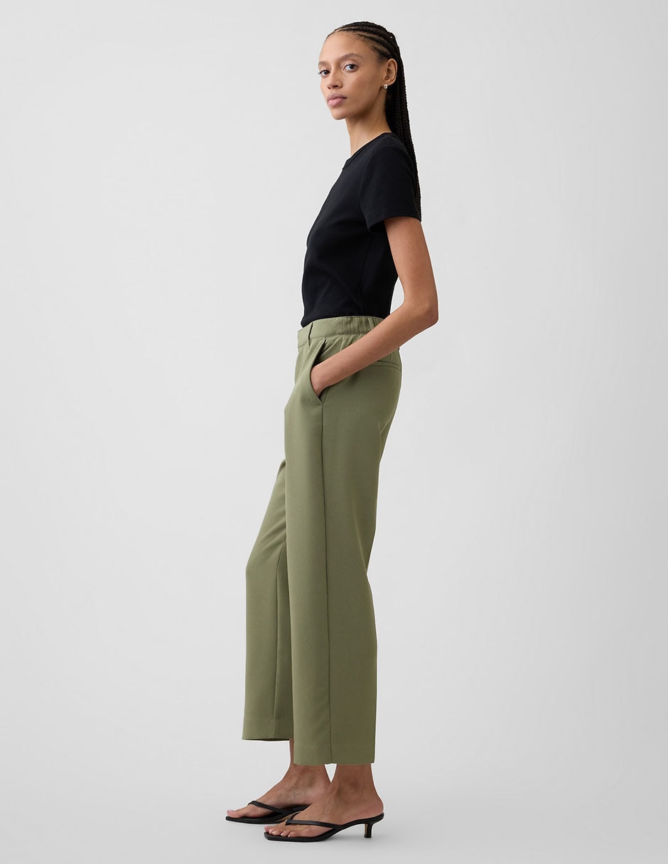PANTALÓN GAP 874429 S, 10, VERDE OLIVO