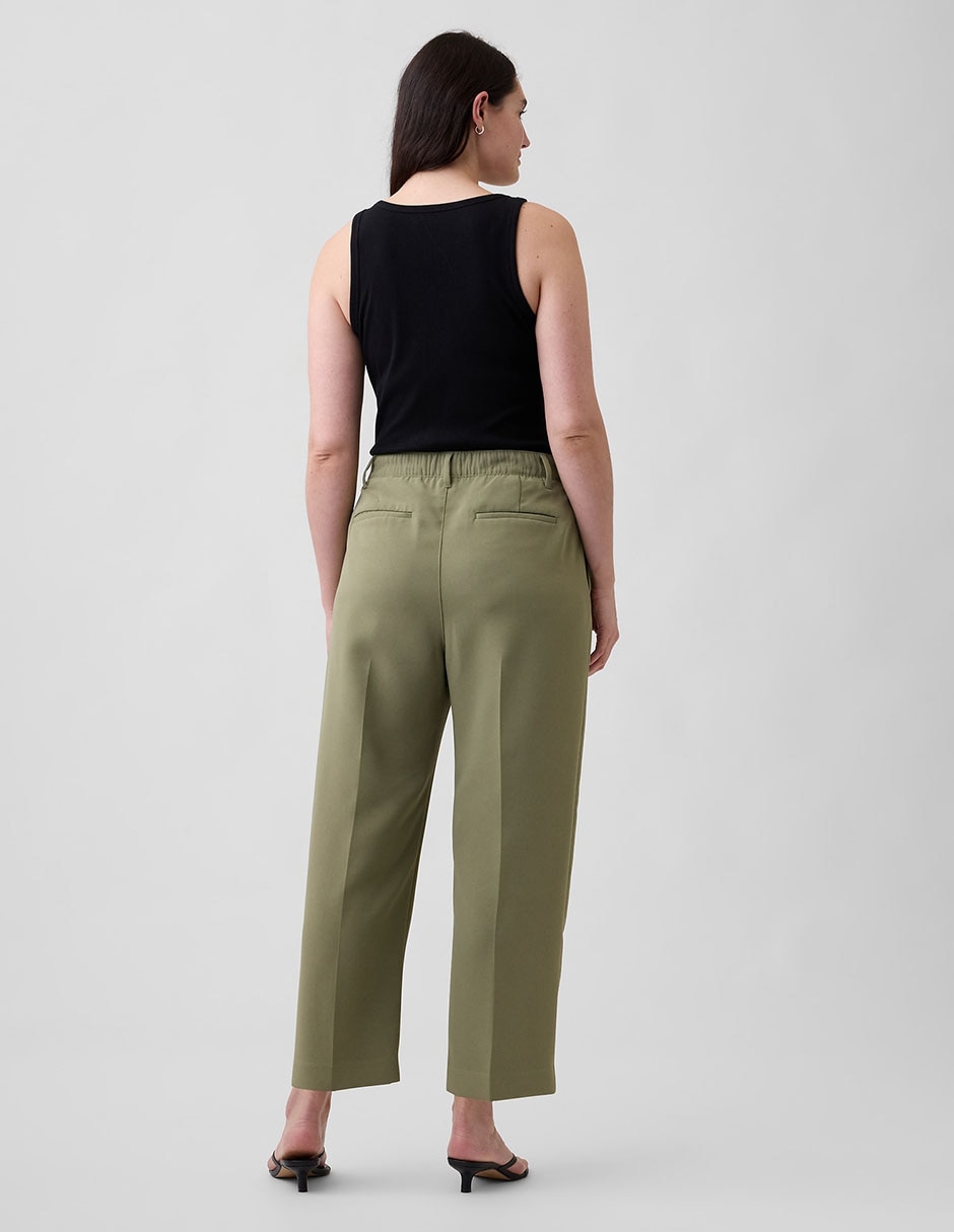 PANTALÓN GAP 874429 S, 10, VERDE OLIVO