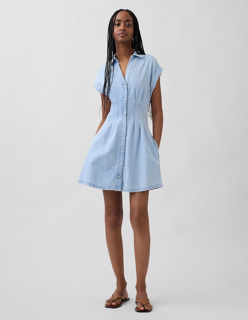 Vestido corto casual para mujer
