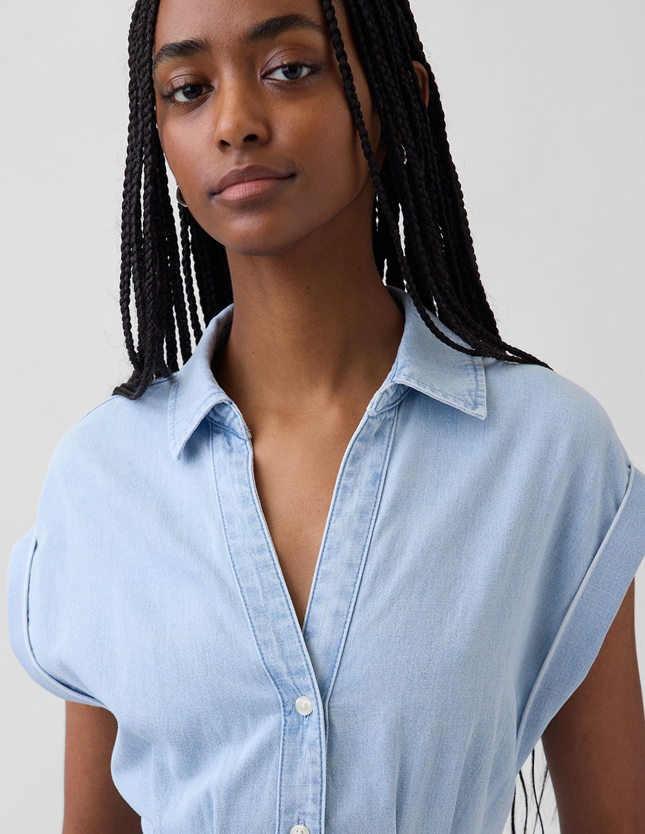 Vestido corto casual para mujer 4