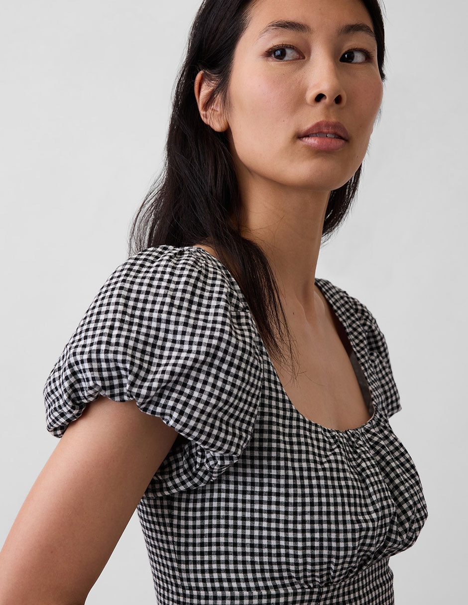 Vestido crop casual para mujer 4