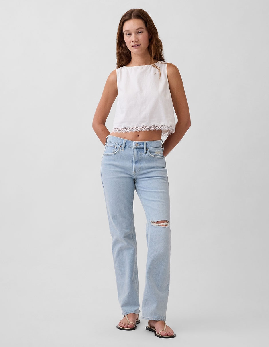 Blusa sin manga para mujer 2