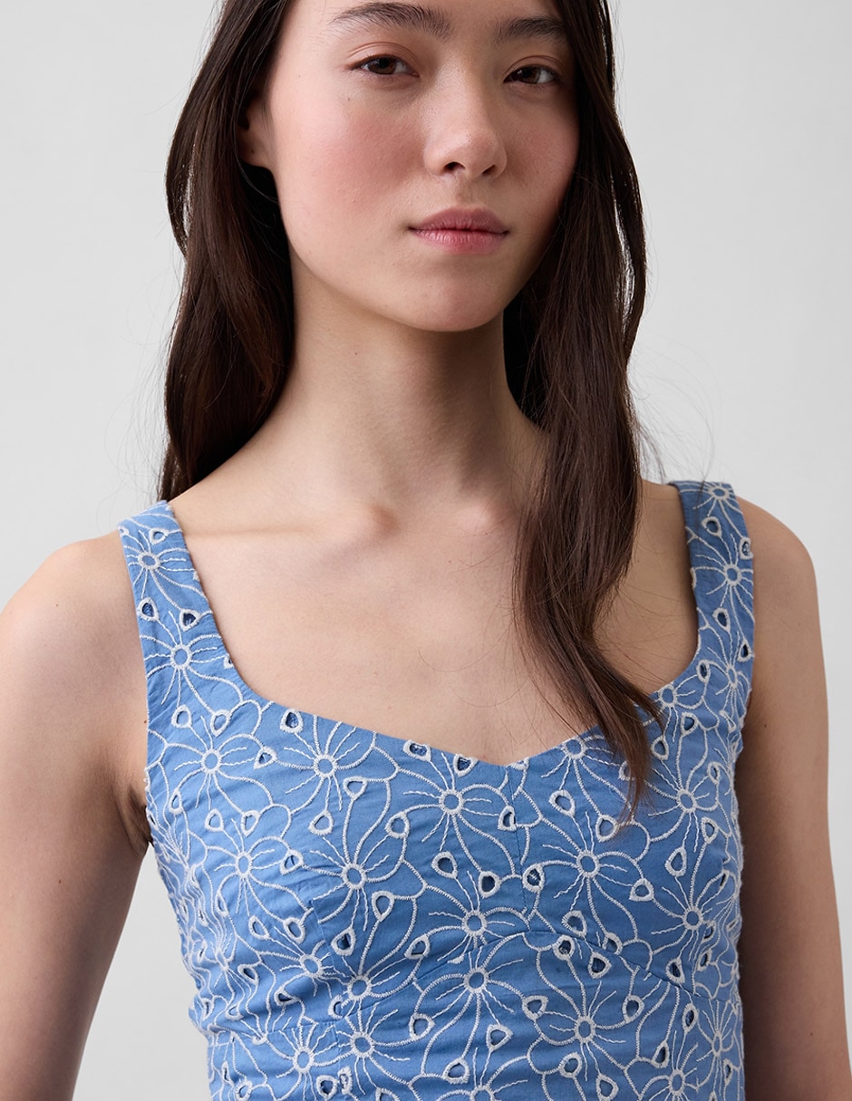 Blusa sin manga para mujer 4